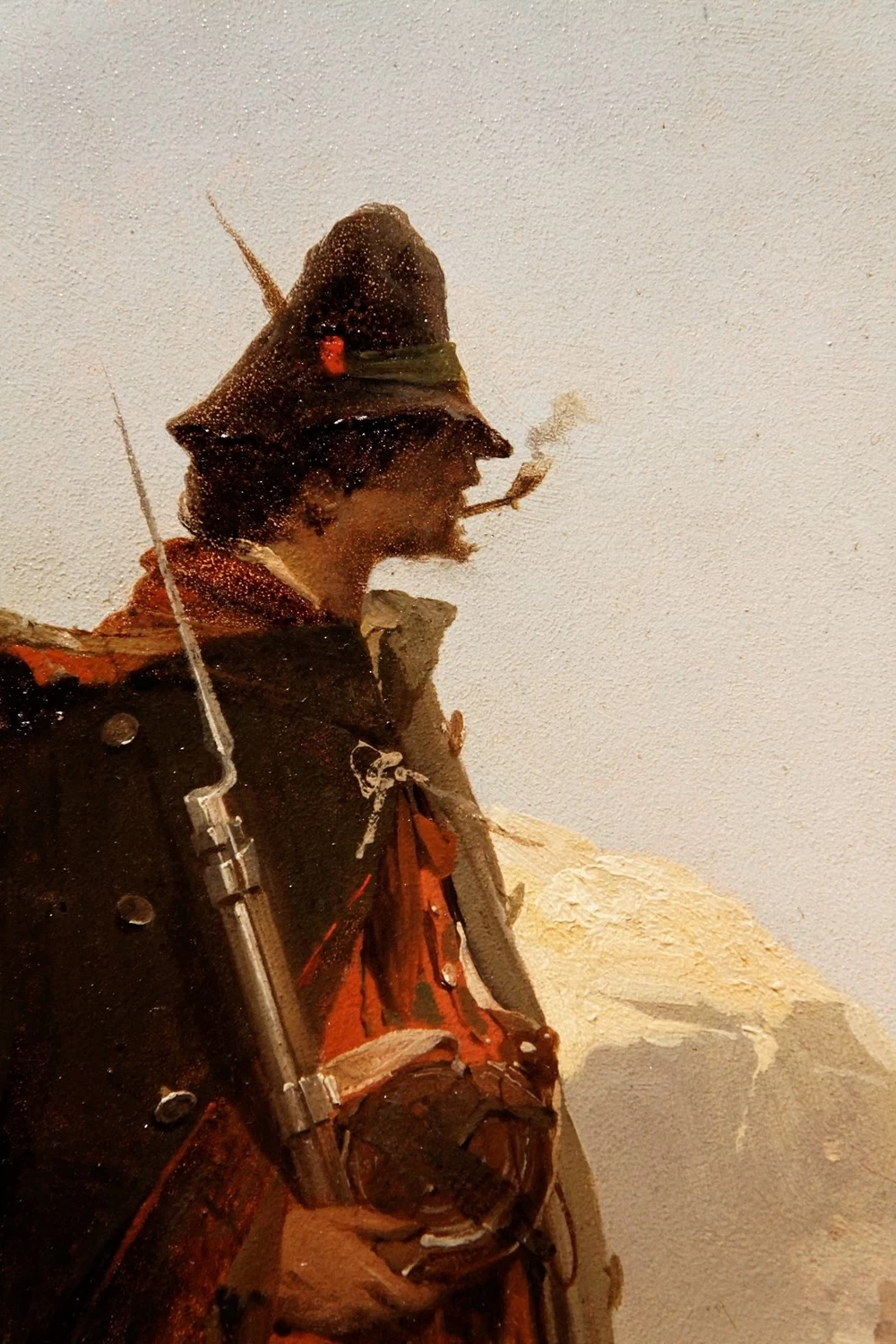 La sentinella, 1851 - Artgate Fondazione Cariplo, dettaglio